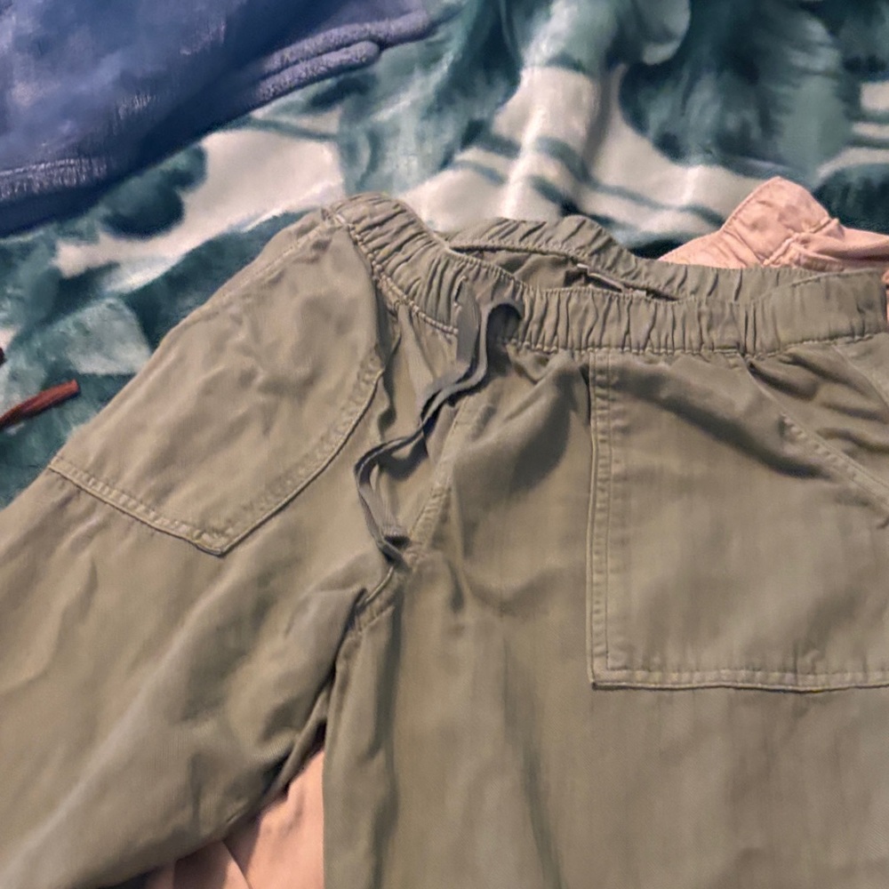 Cat & Jack Kids Casual Green Pants